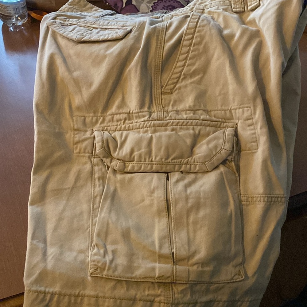 Polo Ralph Lauren Cargo Shorts SZ 36 - Stonewashed Relaxed Fit - Picture 3 of 12